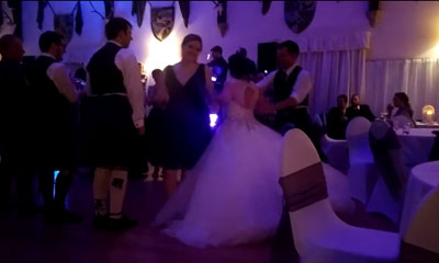 Wedding ceilidh video